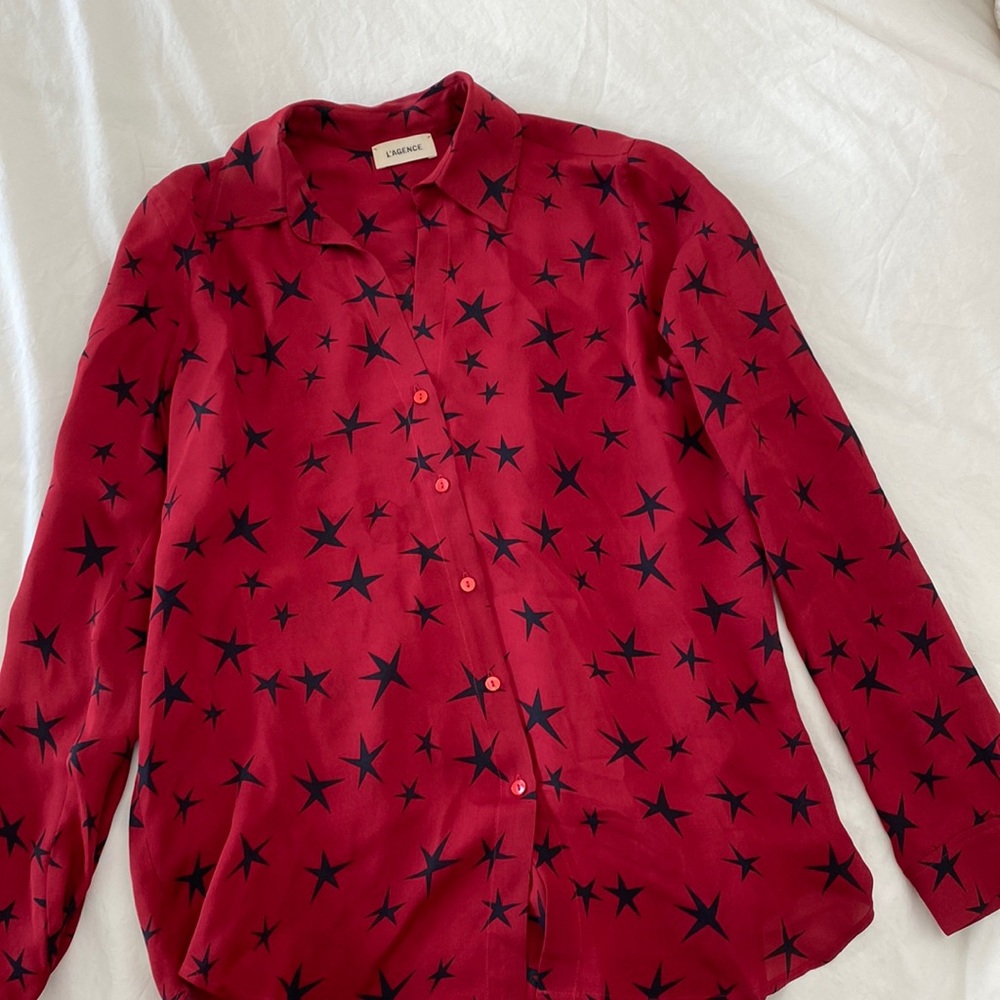 L’Agence silky blouse!
